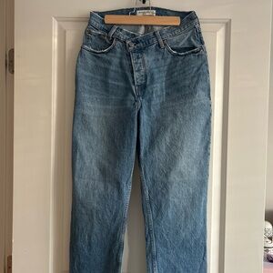 Abercrombie & Fitch Women’s Asymmetrical Jeans